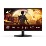 AOC G4 Q27G42XNE Monitor PC 68,6 cm (27") 2560 x 1440 Pixel Quad HD LED Nero, Rosso, Monitor di gioco Nero (opaco), 68,6 cm (27"), 2560 x 1440 Pixel, Quad HD, LED, 1 ms, Nero, Rosso