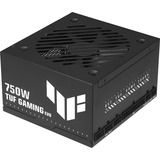 ASUS TUF-GAMING-750B-EVO, Alimentatore PC Nero, 750 W, 100 - 240 V, Attivo, 80 W, 750 W, 80 W