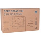Alphacool Core Ocean T38 AIO 280mm, Raffreddamento ad acqua Nero