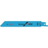 Bosch 2 608 656 027 lama per sega a gattuccio, sega a traforo e sega universale Lama per sega circolare Bimetallo 100 pz Lama per sega circolare, Metallo, Tubo, Bimetallo, 2 mm, 0,9 mm, 15 cm