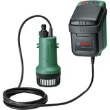 Bosch GardenPump18V-2000 2000 l/h, Pompe immersione e pressione verde/Nero, Batteria, 2000 l/h, Nero, Verde