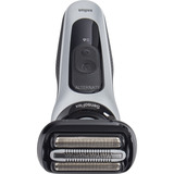 Braun Series 6 62-S7650cc Rasoio Trimmer Argento argento/Nero, Rasoio, Argento, Pulsanti, Batteria, Batteria integrata, 1 h