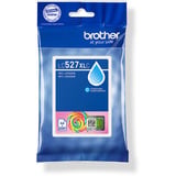 Brother LC527XLC cartuccia d'inchiostro 1 pz Originale Resa elevata (XL) Ciano Resa elevata (XL), Ciano, Inchiostro a base di pigmento, 1 pz, 2000 pagine, Confezione singola