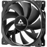 Chieftec ZF-1225PWM sistema di raffreddamento per computer Case per computer Ventilatore 12 cm Nero 1 pz, Ventola Ventilatore, 12 cm, Nero