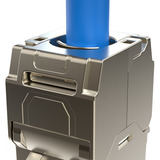 Digitus Modulo Keystone compatto CAT 6A schermato senza attrezzi, Modulo di Keystone 
