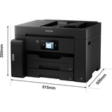 Epson EcoTank Stampante monocromatica ET-M16600, Stampante multifunzione Nero, Ad inchiostro, Mono stampa, 4800 x 2400 DPI, A3, Stampa diretta, Nero