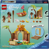 LEGO Disney Princess La capanna e la barca di Vaiana, Giochi di costruzione 