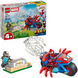 LEGO Marvel Spidey e i suoi super amici Spidey in moto contro Rhino, Giochi di costruzione 