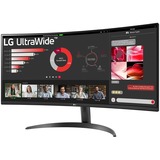 LG 34WR50QK-B Monitor PC 86,4 cm (34") 3440 x 1440 Pixel Wide Quad HD Nero, Monitor LED Nero, 86,4 cm (34"), 3440 x 1440 Pixel, Wide Quad HD, 5 ms, Nero