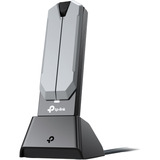 TP-Link Archer TBE400UH, Adattatore Wi-Fi grigio/Nero, Con cavo e senza cavo, USB, WLAN, Wi-Fi 7 (802.11be), 2882 Mbit/s, Grigio
