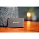 Verbatim 32030 unità esterna a stato solido 512 GB USB tipo-C USB 3.2 Gen 2x2 Grigio, Disco a stato solido 512 GB, USB tipo-C, USB 3.2 Gen 2x2, 2000 MB/s, 10 Gbit/s, Grigio