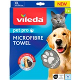 Vileda Asciugamano in microfibra Pet Pro XL grigio