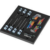 Wera Inserto in schiuma Stainless Set 1, Cacciavite Nero/multi colorata