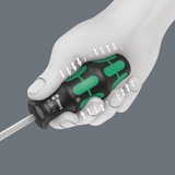 Wera Set di punte Kraftform Kompakt 27 Set 1, con impugnatura manuale, Set di bit Nero/Verde