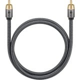 goobay Cavo Mono Cinch Plus Nero/Argento
