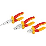 Bosch Set di pinze VDE Professional, 3 pezzi, Set pinze rosso/Giallo
