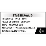 COBI Stug III Ausf. G, Giochi di costruzione 