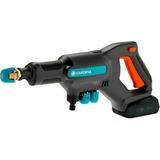GARDENA AquaClean 24/18V P4A idropulitrice Compatta Batteria 250 l/h Nero, Blu, Arancione, Detergente stampante grigio/Turchese, Compatta, Batteria, 5 m, Nero, Blu, Arancione, 250 l/h, 24 bar