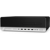 HP EliteDesk 800 G3 SFF Ricondizionato, PC completo Nero/Argento