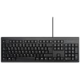 Kensington Tastiera standard con cavo KB100 EQ Nero, Full-size (100%), Cablato, Nero