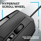 Logitech G502 X, Mouse da gioco Nero