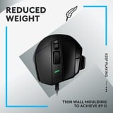 Logitech G502 X, Mouse da gioco Nero