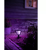 Philips Piantana per esterni Econic, Luce LED Nero, Philips Hue White and Color ambiance Piantana per esterni Econic, Illuminazione su base/asta intelligente, Bluetooth/Zigbee, Nero, LED, Vetro, Lampadina/e non sostituibile/i