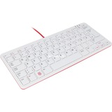 Raspberry Pi Foundation tastiera ufficiale Raspberry Pi bianco/Rosso