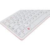 Raspberry Pi Foundation tastiera ufficiale Raspberry Pi bianco/Rosso