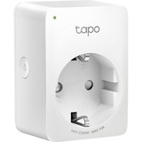 TP-Link Tapo P100 presa intelligente 2300 W Bianco, Presa commutata bianco, Interno, Bianco, Policarbonato (PC), Potenza, status, CE, RoHS, Android 4.3, Android 4.4, Android 5.0, Android 5.1, Android 6.0, Android 7.0, Android 7.1, Android...