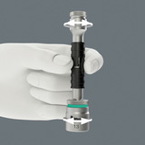 Wera 8100 SA 14 Set di cricchetti Zyklop Comfort, 1/4", Set di strumenti Nero/Verde