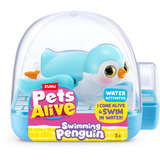 ZURU Pets Alive - Swimming Penguin, Gioco figura Pets Alive 9573, Animale per vasca, Bambino/Bambina, 3 anno/i, Colori assortiti