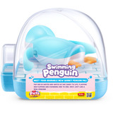 ZURU Pets Alive - Swimming Penguin, Gioco figura Pets Alive 9573, Animale per vasca, Bambino/Bambina, 3 anno/i, Colori assortiti