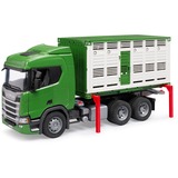 bruder Scania Super 560R Camion per il trasporto di animali, Veicolo modello 