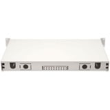 Digitus Scatola di giunzione fibra ottica, 1U, equipaggiata, LC, OM4 grigio