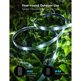 Govee Striscia luminosa LED RGBICWW per esterni, Striscia LED Striscia LED intelligente, Wi-Fi, Nero, Plastica, Multi, IP65