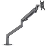 HAGOR 8715 supporto da tavolo per Tv a schermo piatto 81,3 cm (32") Nero Scrivania, Base per monitor grigio scuro, Morsa, 9 kg, 38,1 cm (15"), 81,3 cm (32"), 100 x 100 mm, Nero