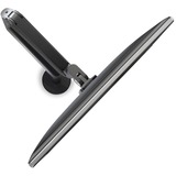 HAGOR 8715 supporto da tavolo per Tv a schermo piatto 81,3 cm (32") Nero Scrivania, Base per monitor grigio scuro, Morsa, 9 kg, 38,1 cm (15"), 81,3 cm (32"), 100 x 100 mm, Nero