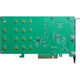 HighPoint SSD6204A controller RAID PCI Express x8 3.0 8 Gbit/s, Scheda di interfaccia PCI Express 3.0, PCI Express x8, 0, 1, 8 Gbit/s, 4 canali, 920,585 h