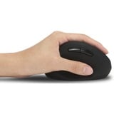 Kensington Mouse wireless Pro Fit Ergo per mancini Nero, RF Wireless, 1600 DPI, Nero