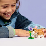 LEGO Creator 3-in-1 Tenero Criceto con Fiore, Giochi di costruzione 