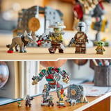 LEGO Star Wars Showdown con il droide guardiano al Palazzo Hutt, Giochi di costruzione Giocattolo con 4 Personaggi, Regalo da 9+, Set da costruzione, 9 anno/i, Plastica, 415 pz, 455 g