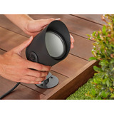 Philips Hue White & Color Ambance Lily XL Outdoor Spot Erweiterung, Luce LED Nero