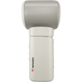Verbatim Cool 'n' Go Aqua Breeze, Ventilatore bianco/Argento