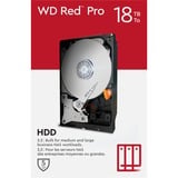WD Ultrastar Red Pro 3.5" 18000 GB SATA, Hard-disk 3.5", 18000 GB, 7200 Giri/min
