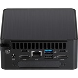 ASUS NUC 14 Pro RNUC14RVHI300002I UCFF Nero 100U, Barebone Nero, UCFF, Mini PC barebone, DDR5-SDRAM, PCI Express, Serial ATA III, 802.11a, 802.11b, 802.11g, Wi-Fi 4 (802.11n), Wi-Fi 5 (802.11ac), Wi-Fi 6E (802.11ax), 90 W