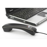 Digitus Skype USB Nero, Headset Nero, Nero, 105 mm, 270 mm, 53 mm, 200 g