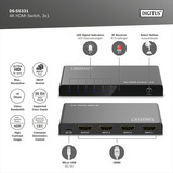 Digitus Switch HDMI 4K 3x1 