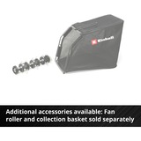 EINHELL Power X-Change Scarificatore a batteria GC-SC 18/28 Li-Solo, 18 Volt, Arieggiatore rosso/Nero