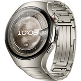 Huawei WATCH 5 (46 mm), cassa in titanio aerospaziale e cinturino in titanio. Compatibile con iOS e Android e chiamate E-sim, Smartwatch argento, cassa in titanio aerospaziale e cinturino in titanio. Compatibile con iOS e Android e chiamate E-sim, 3,81 cm (1.5"), AMOLED, Touch screen, Wi-Fi, GPS (satellitare), 58 g